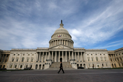 Палата представителей конгресса США приняла резолюцию, относительно санкций из-за российской военной акции в Крыму.