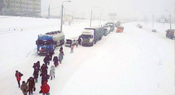 Siberia se confruntă deja cu cele mai mari căderi de zăpadă din ultimii zece ani.
