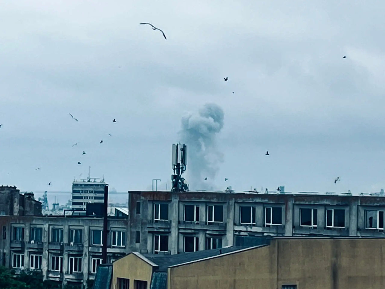 В порту Констанцы взорвался морской дрон: людей эвакуировали.