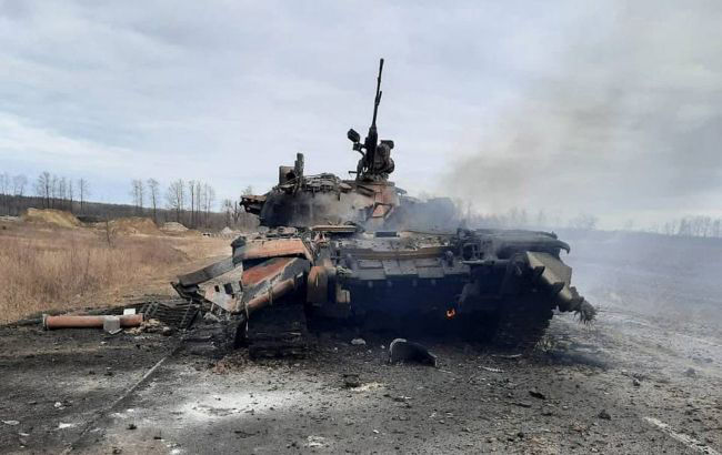 Появилась актуальная карта боевых действий в Украине от разведки Британии.