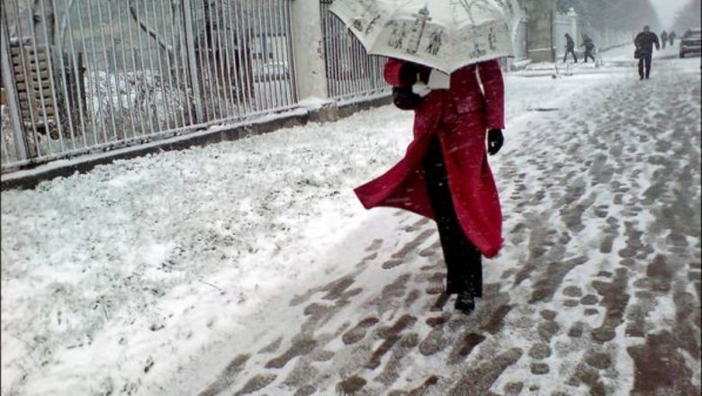 11 февраля на всей территории страны ожидаются осадки в виде снега с дождем. 