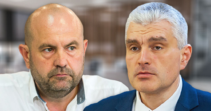 Владимир Боля ответил  Александру Слусарю. Коллаж Point.md.