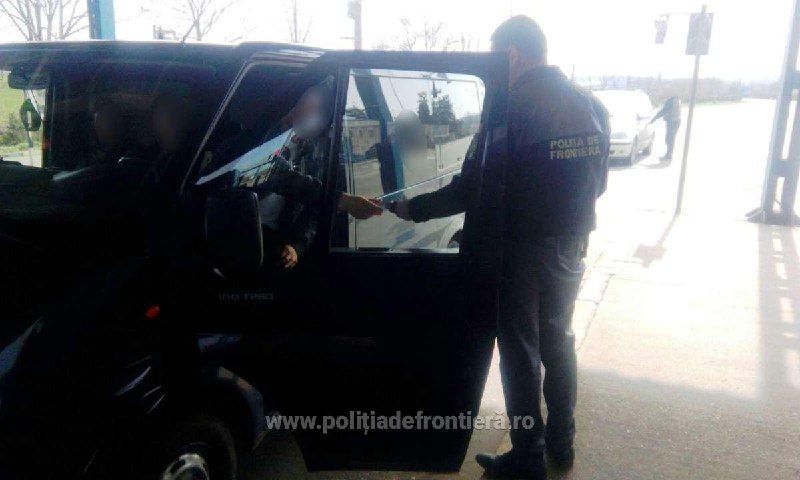 На КПП задержали гражданина Республики Молдова, который был объявлен в международный розыск.  Фото: politiadefrontiera.ro.