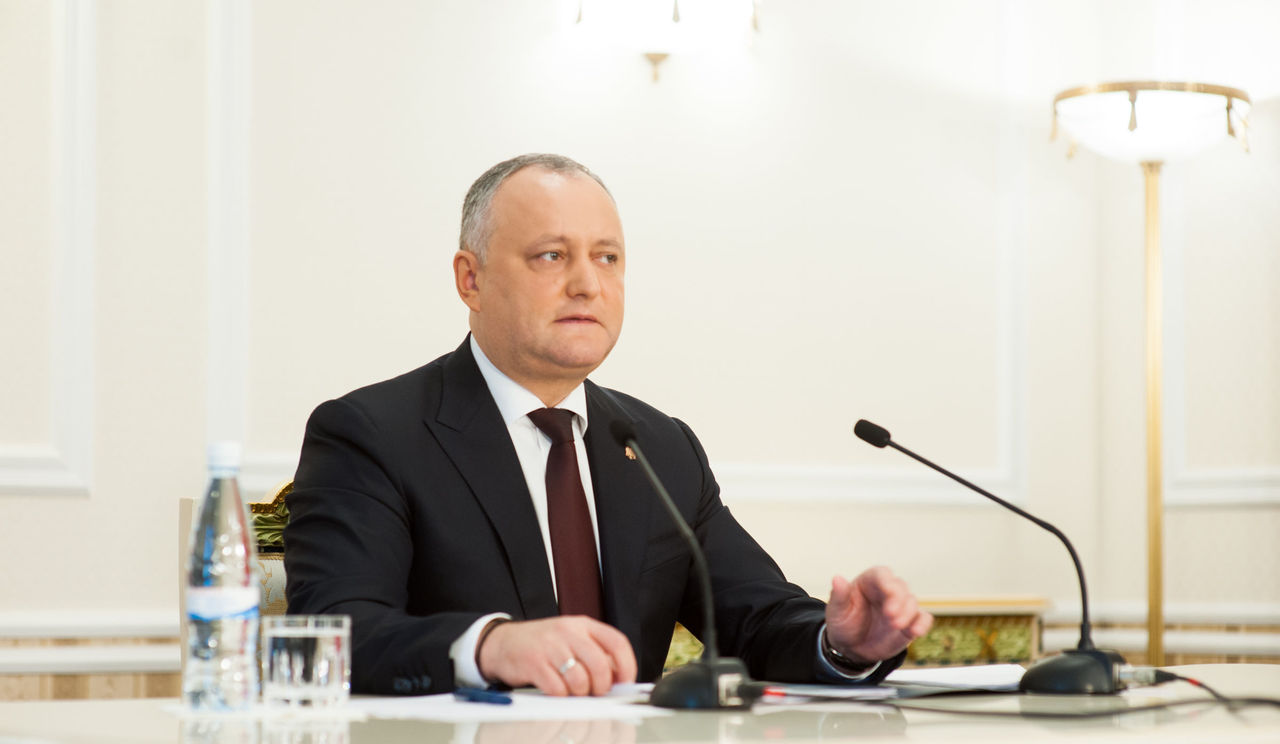 Президент Республики Молдова Игорь Додон.