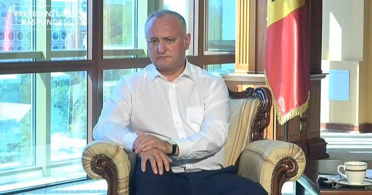 Президент Молдовы Игорь Додон.