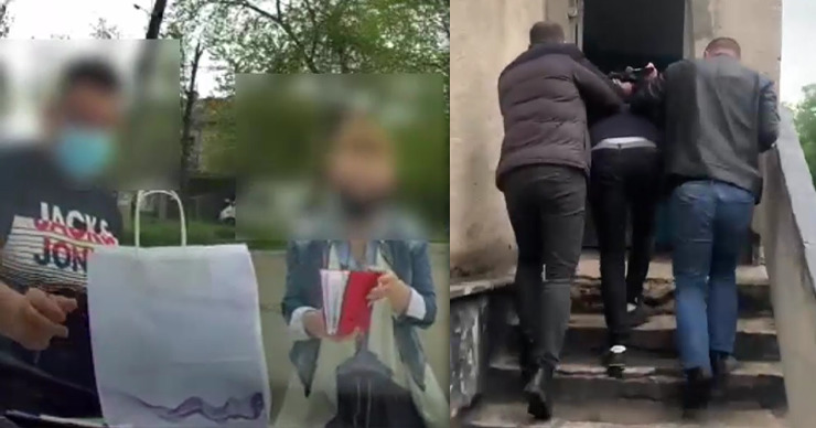 Задержан еще один покупатель в кредит телефонов по фальшивым документам. Коллаж: Point.md.