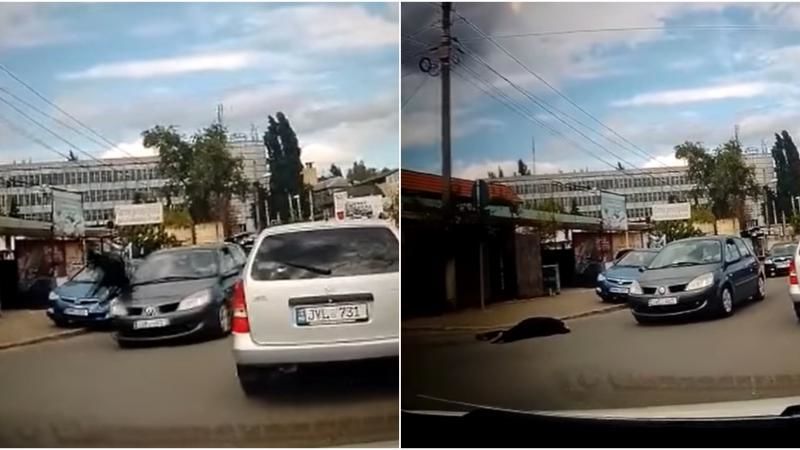 Депутат Ливиу Вовк стал свидетелем ДТП, произошедшего в столице.