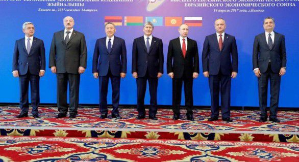 Igor Dodon a discutat la Bișkek cu toţi preşedinţii ţărilor Uniunii Economice Eurasiatice. 