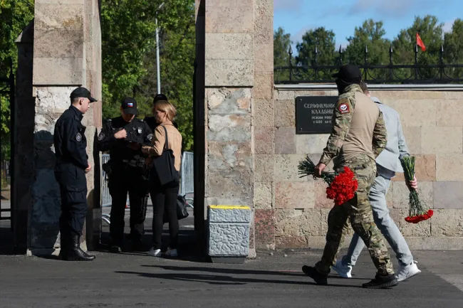 В Санкт-Петербурге готовятся к похоронам Евгения Пригожина.
