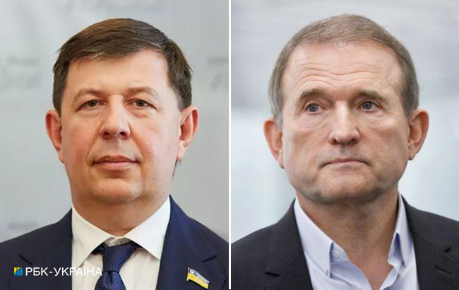 Суд в Украине арестовал счета компаний родственников Медведчука и Козака.