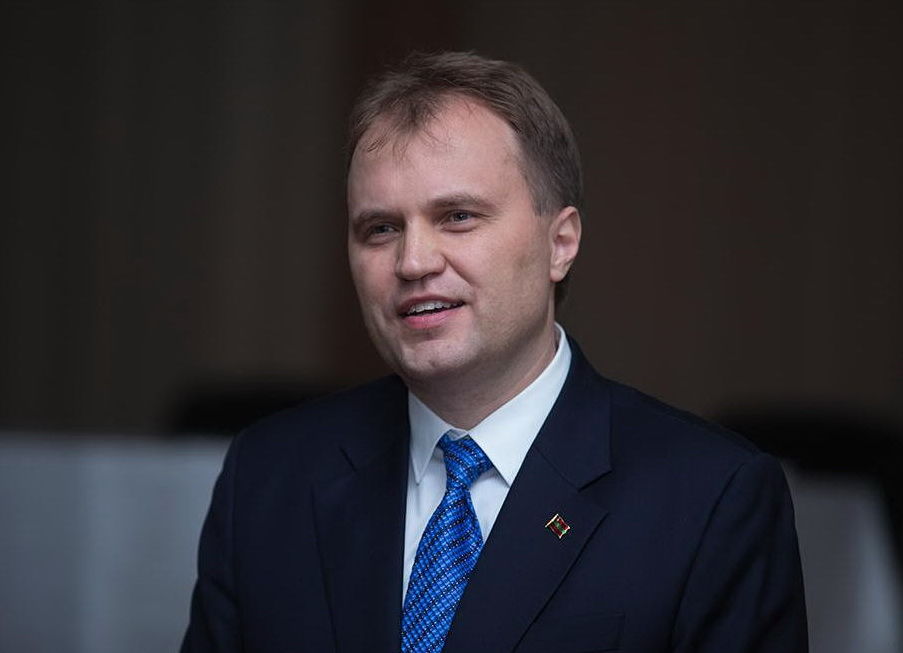 Действующий лидер Приднестровья Евгений Шевчук.