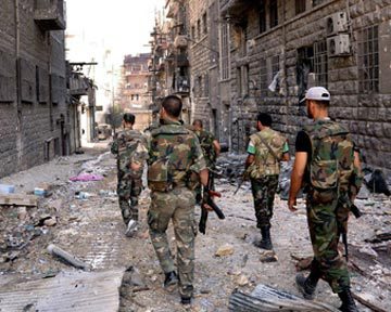 În opinia OSDO, continuarea asediului împotriva Ghouta și a cartierului Waer din orașul Homs (centru) reprezintă ''o crimă de război''.