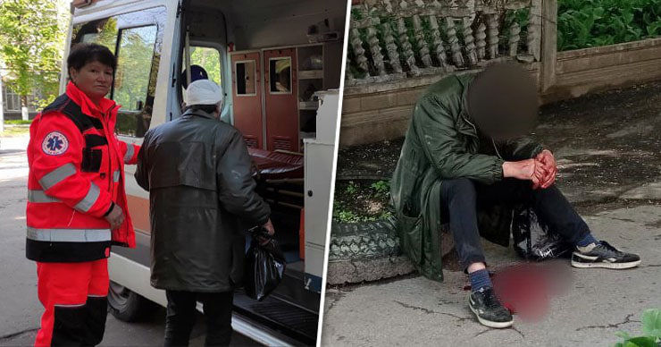 В Кишиневе избили мужчину: нападавший задержан. Коллаж: Point.md