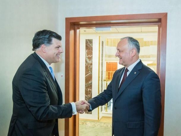 Игорь Додон встретился с представителями USAID в Республике Молдова.