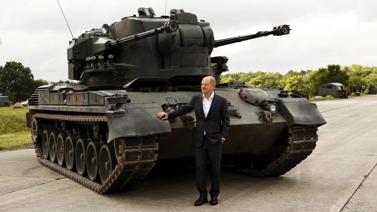 Германия поставит Украине самоходные зенитные установки Gepard.