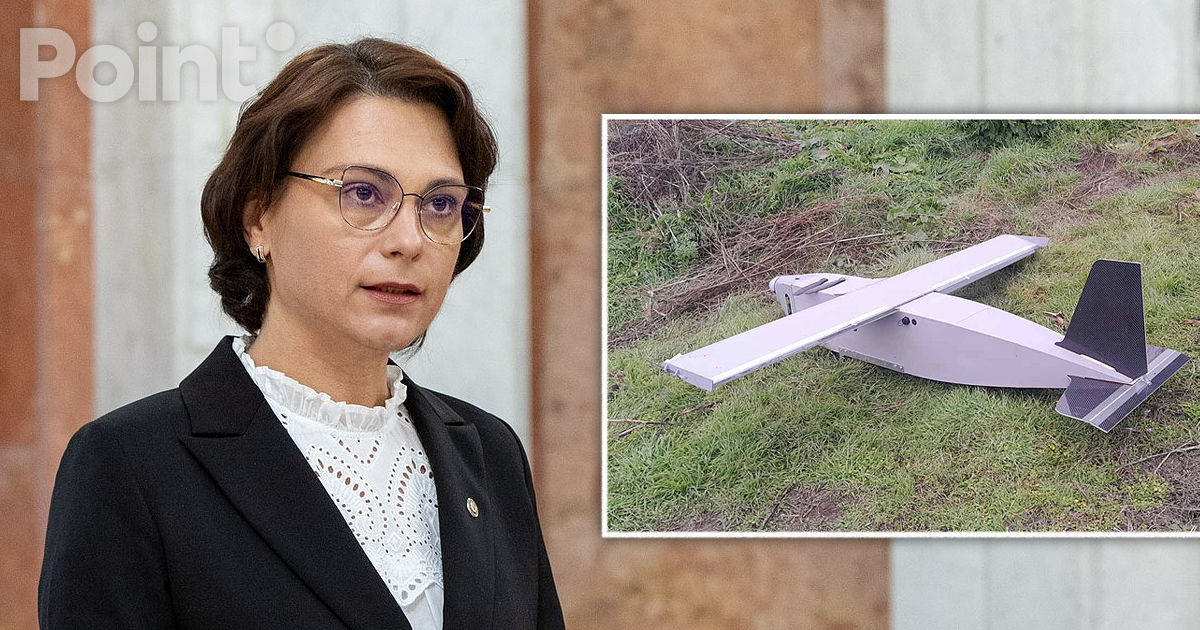 Noua ministră de Interne, despre dronele căzute în R. Moldova: Nu conțineau substanțe explozibile.