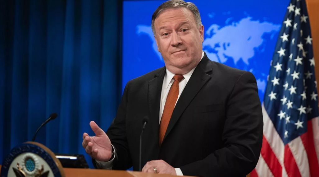 Госсекретарь США Майк Помпео.