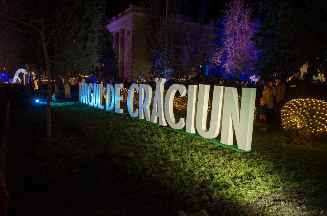 Târgul de Crăciun din Chișinău a atras peste un milion de vizitatori.