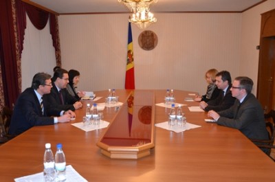 Oficialul polonez l-a informat pe Președintele Parlamentului că scopul vizitei delegației în Republica Moldova