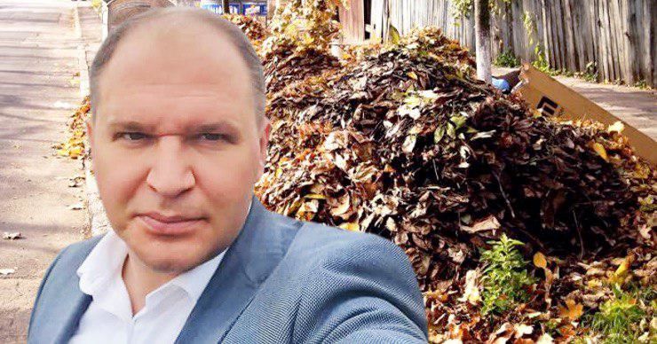 Ион Чебан пообещал делать селфи на фоне неубранного мусора.