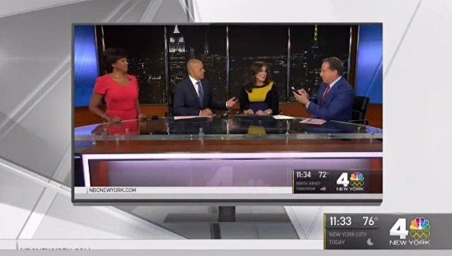 Американская телеведущая начала рожать в прямом эфире. Фото: NBC