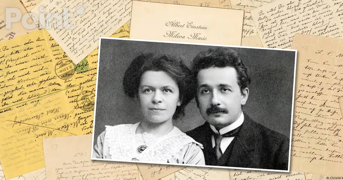 Scrisorile de dragoste ale lui Einstein vor fi scoase la licitație.