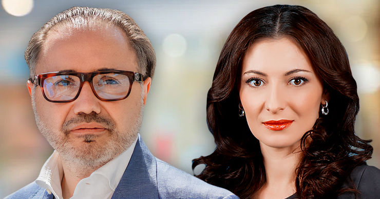 Кристиан Ризя оштрафован за клевету в адрес журналистки TV8 Анжелы Гонца. Коллаж: Point.md