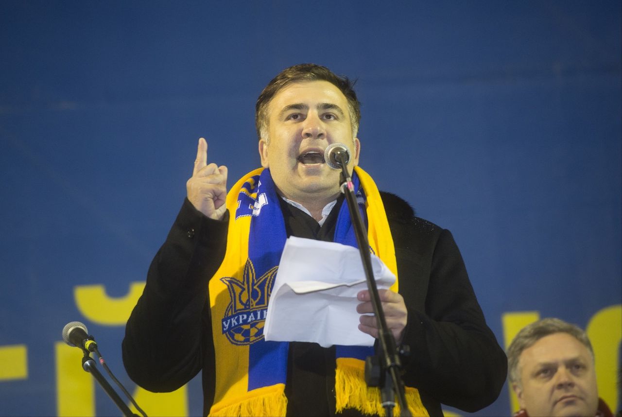 Саакашвили сообщил, что поедет в Киев "освобождать Украину".