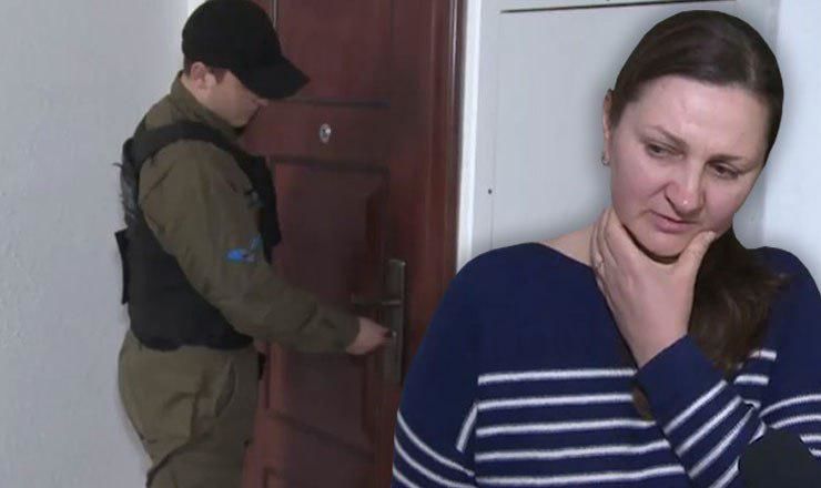 В Кишиневе мать с тремя детьми выселили из квартиры.