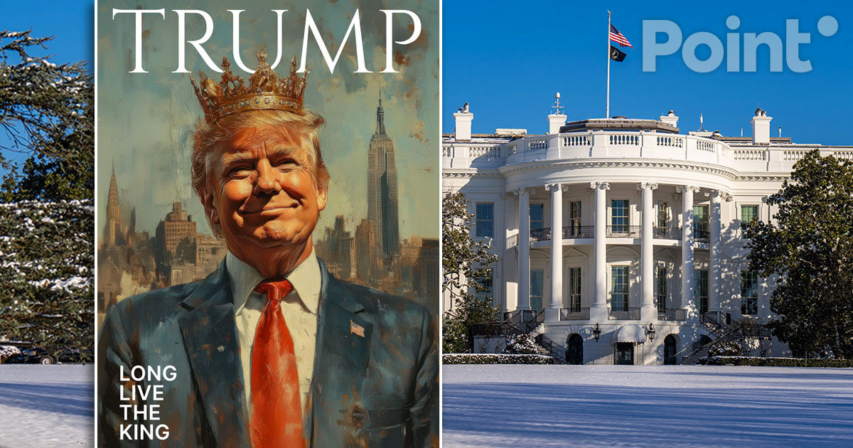 "Да здравствует король": Белый дом "короновал" Дональда Трампа.