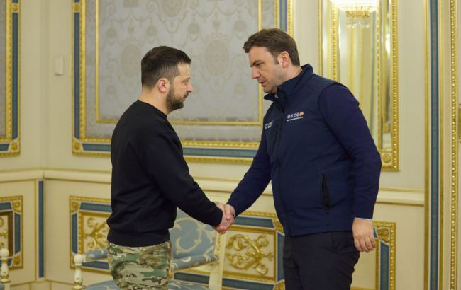 Зеленский пригласил ОБСЕ принять участие в реализации украинской "формулы мира".