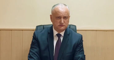Председатель ПСРМ Игорь Додон. 