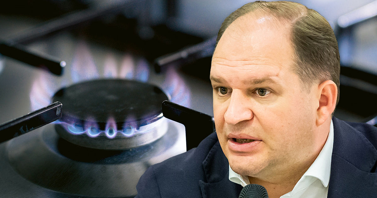 Генпримар Кишинева Ион Чебан задал вопрос правительству о цене на газ. Коллаж Point.md.