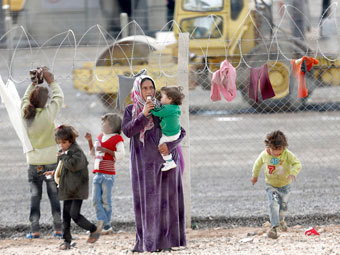 Лагерь сирийских беженцев в Турции. Фото: Reuters
