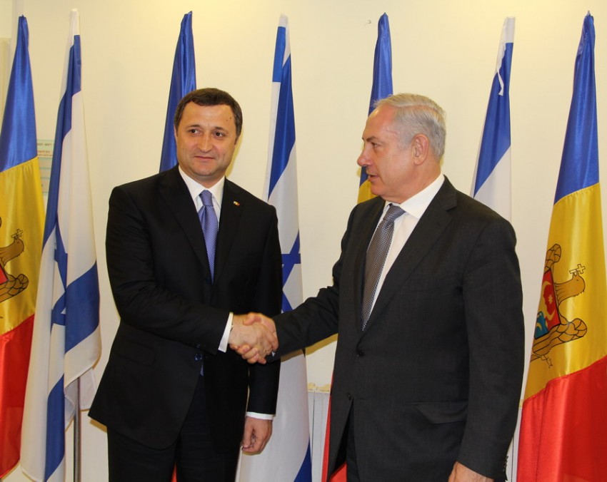 Benjamin Netanyahu a acceptat invitația lui Vlad Filat și va efectua o vizită de lucru în Republica Moldova.