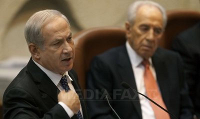 Netanyahu: Fermitatea comunităţii internaţionale faţă de Iran ar permite evitarea unui conflict (Imagine: AFP / MediafaxFoto)