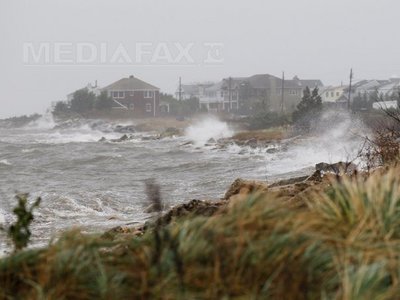 Experţi: Uraganul Sandy, semnul unei agravări a schimbărilor climatice (Imagine: Mediafax Foto/AFP)