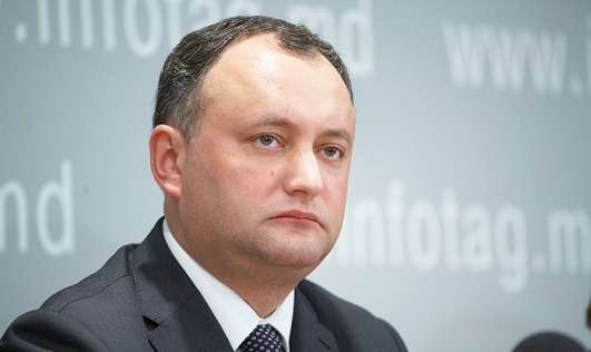 Dodon, calcă pe urmele fostului său șef de partid, Vladimir Voronin. Foto: arena.md