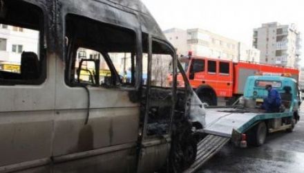 Incendiul s-a produs pe strada Tighina din capitală.