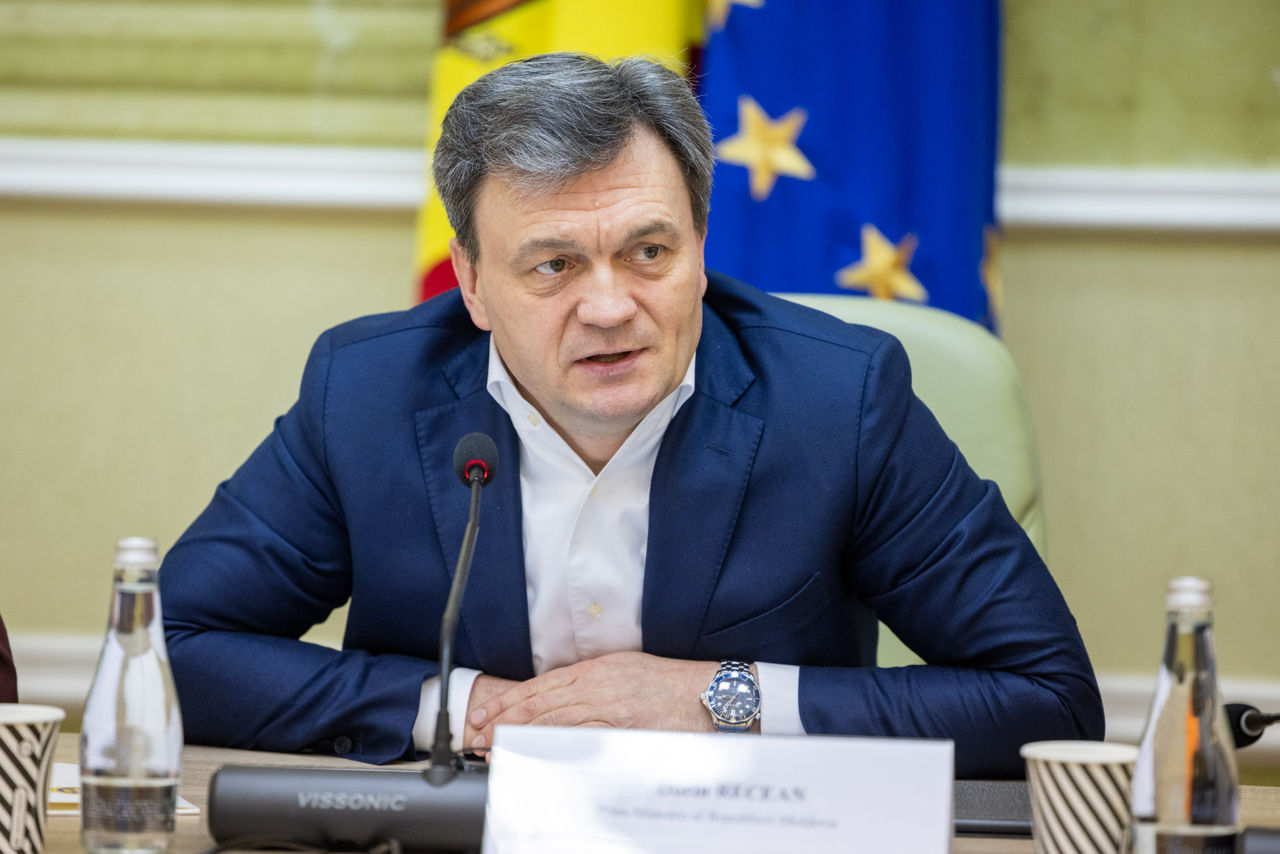 Премьер-министр Республики Молдова Дорин Речан.