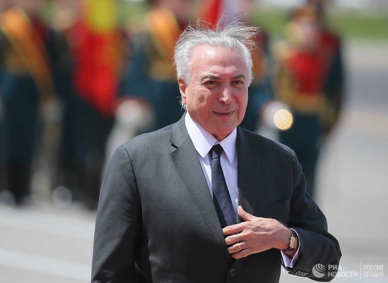 Задержан экс-президент Бразилии Мишель Темер.