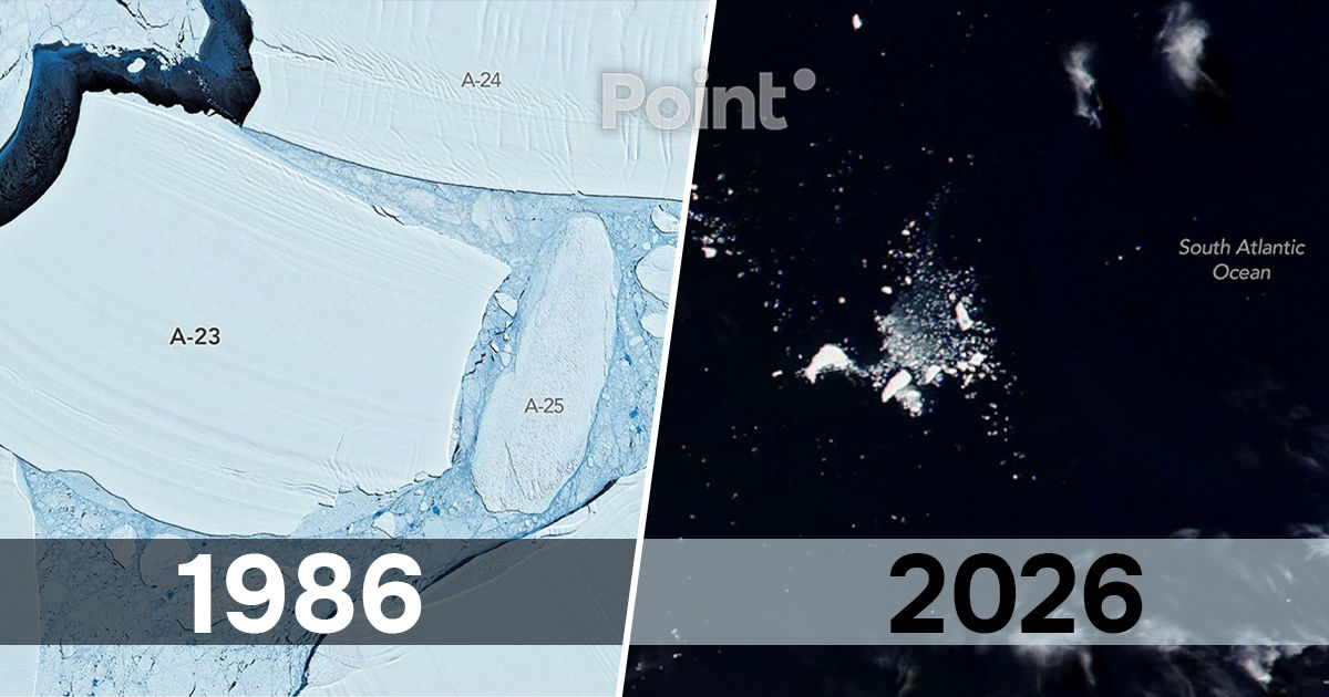 Айсберг, считавшийся самым крупным в мире, потерял 99% своей площади.
