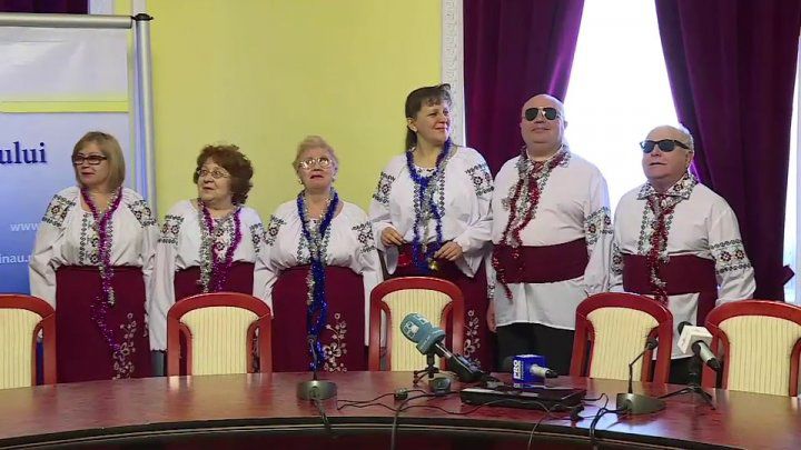 Colindători la Primăria Chișinău. Ce urări au primit consilierii