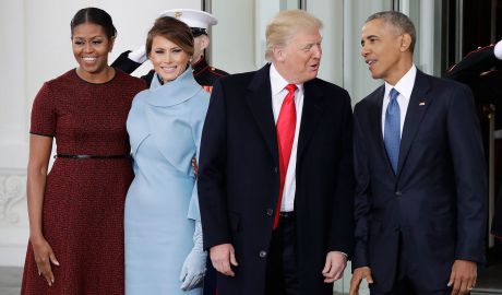 Donald Trump devine oficial al 45-lea preşedinte al SUA. Foto: abcnews.com