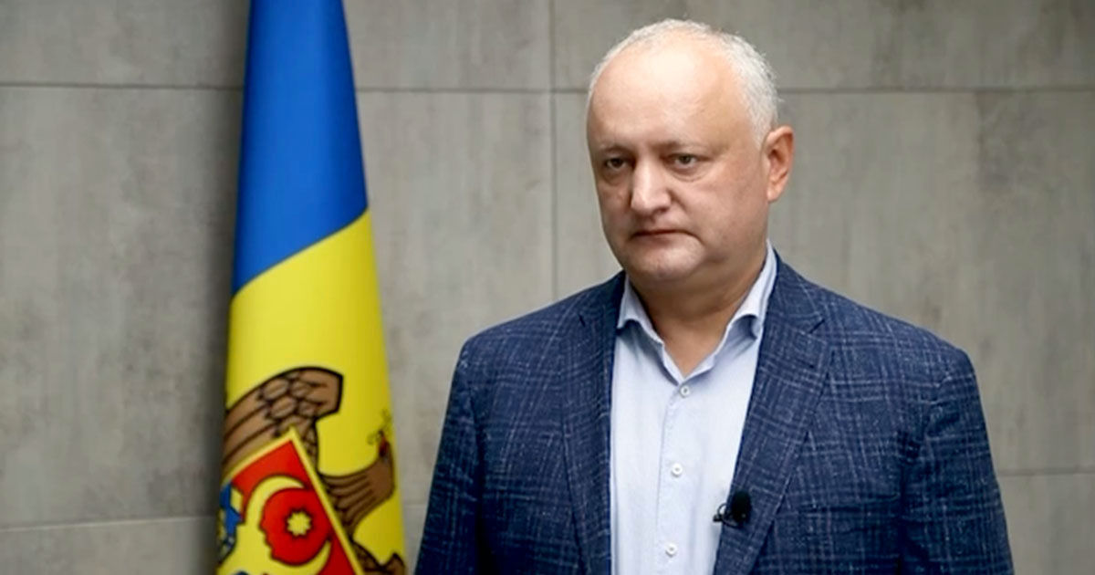Додон: Продление режима ЧП нужно для дальнейшего воровства бюджетных денег.