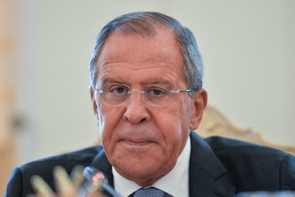 Министр иностранных дел России Сергей Лавров.