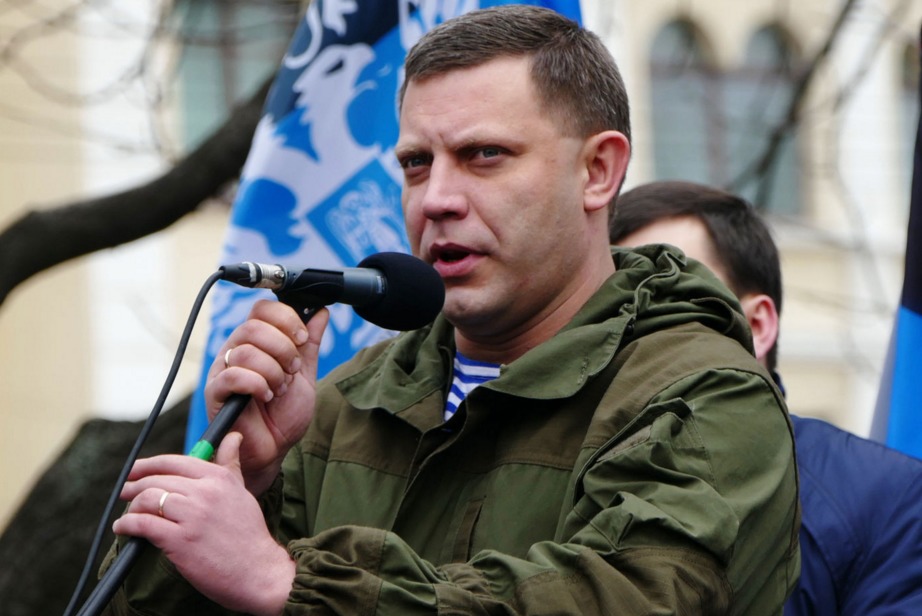 Глава Донецкой народной республики Александр Захарченко.