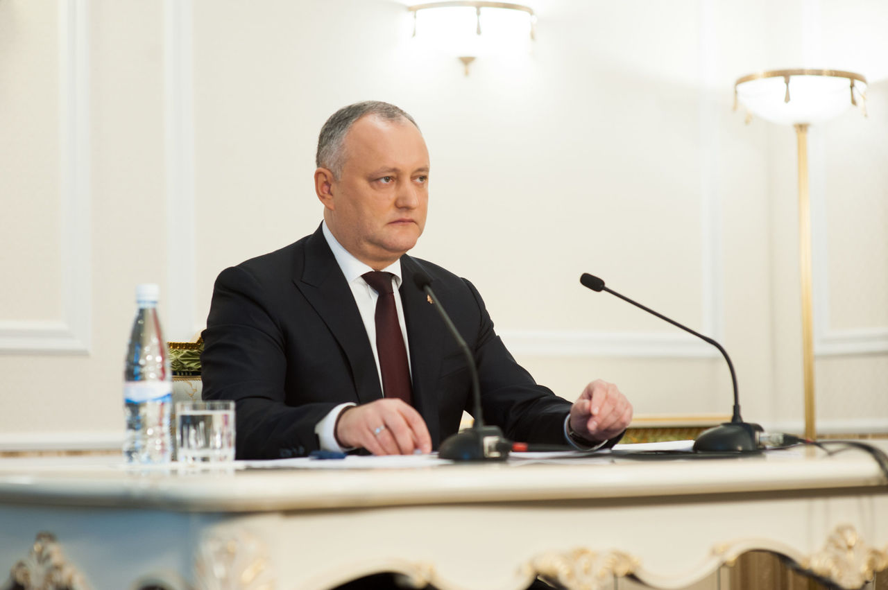 Додон оценил статус русского языка в Молдове.