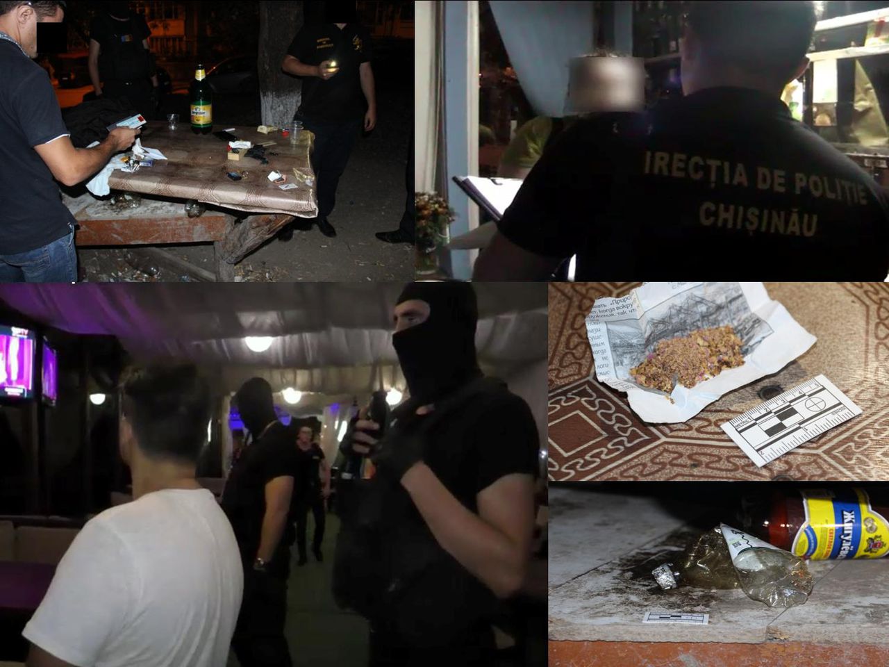 Descinderi în mai multe cluburi de noapte. Neregulile depistate. Foto: politiacapitalei.md