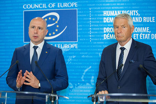 Павел Филип напомнил о том, что в настоящее время Молдова находится под мониторингом ПАСЕ в плане осуществления начатых ею реформ. 